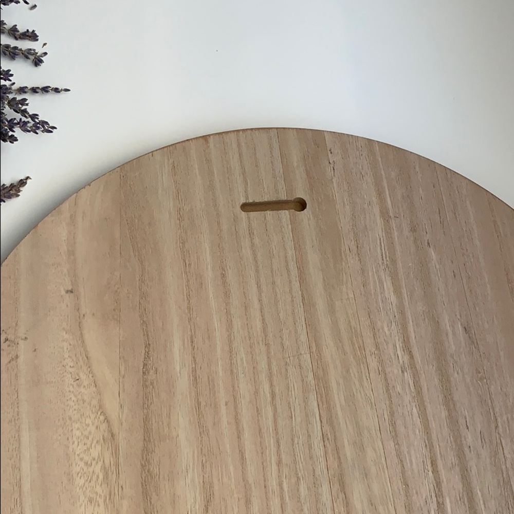 Wooden Circle Sign - Picture 5 of 5